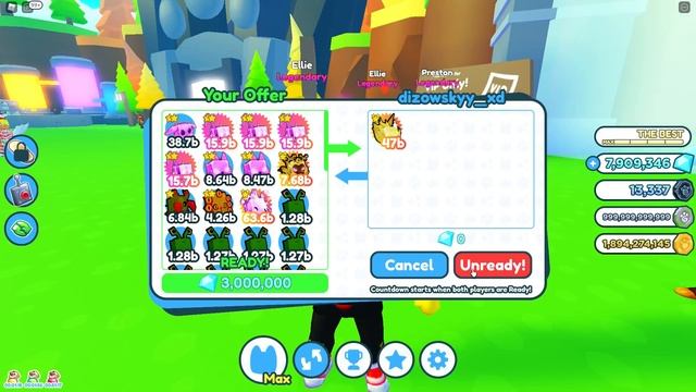 Купил у Торговца читера редкого Читерского ТОП Пета - Пет Симулятор Х роблокс Pet Simulator X смотреть онлайн