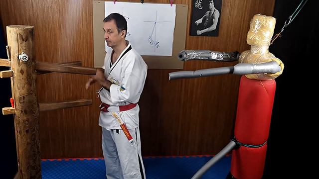 Техника и тактика РБ. Adding a forward kick to the cross defense with punched kicks. смотреть онлайн