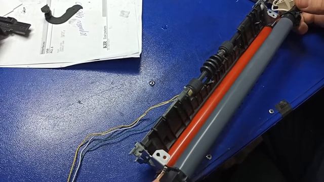 HP LaserJet 1018/1010/1020/1022 замена термопленки смотреть онлайн