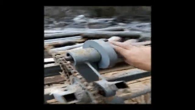 Как распустить бревно , циркулярка БОЛЬШАЯ за 10000 смотреть онлайн