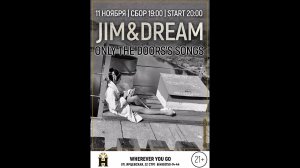 Harat’s Pub, Moscow. Jim & Dream, Live, 11/11/21. Only The Doors’s songs