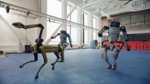 Танцуют Роботы Boston Dynamics