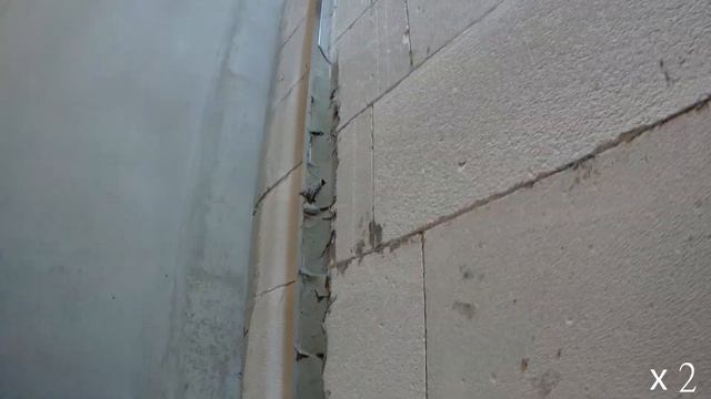 Штукатурные маяки из цементной штукатурки. Не сложно и качественно.