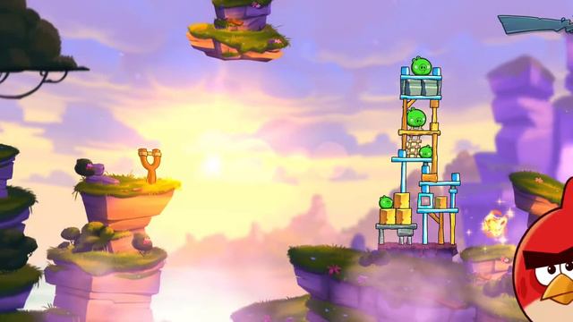 Впервые играю в Angry birds 2 прохождение 1# смотреть онлайн