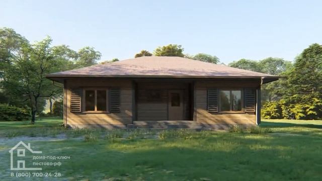 Проект каркасного дома КД-28 смотреть онлайн