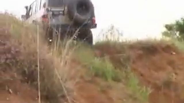 Nissan Patrol in action