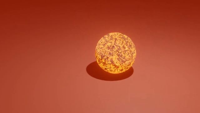 [Blender 3d Анимация] - раскаленный шар