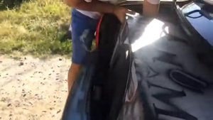 Установка саба в седан