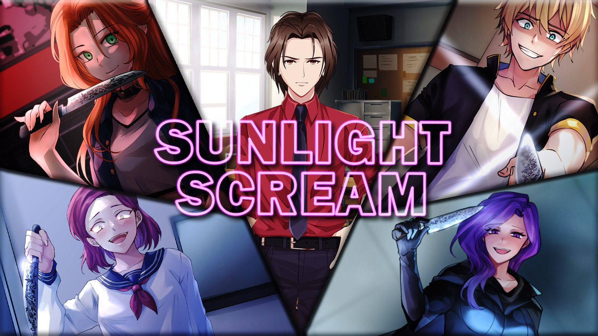 Визуальная новелла SUNLIGHT SCREAM (финалы убийц)