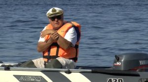 РИБ АЭРО КОМЕТА 420 с мотором YAMAHA 30. Ходовые испытания. Буксировка вейкбордера.