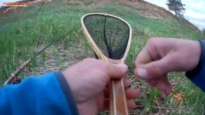 Ловля весеннего голавля нахлыстом на Волге