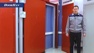 Откатные противопожарные ворота Doorhan SD FP