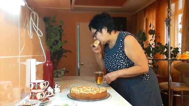 Утро началось с выпечки пирога! И конечно немного информации!