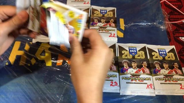ÚJ Panini FIFA 365 2020 Adrenalyn XL kicsomi  adventi naptár Openinig 16.RÉSZ