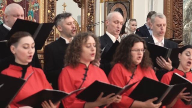 Выступление хора храма св. Николая Японского в храме иконы Божией Матери "Всех скорбящих Радость" смотреть онлайн