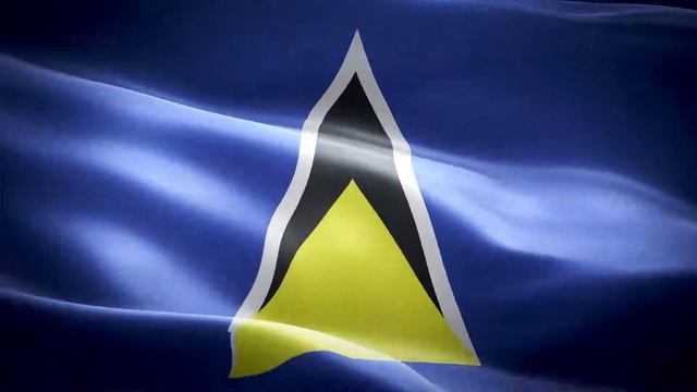 Saint Lucia anthem & flag FullHD / Сент-Люсия гимн и флаг смотреть онлайн