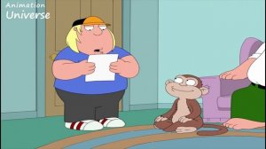 Гриффины - Лучшие и смешные моменты #51 - Злая обезьяна Криса - Ханна Монтана - Майли Сайрус робот