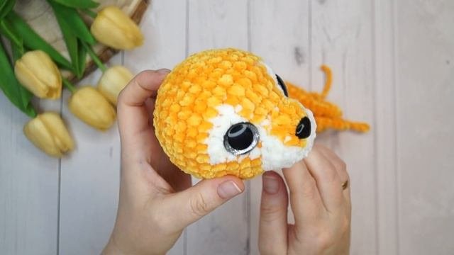 ТИГРОВАЯ НЕДЕЛЯ СТАРТОВ/ ДЕНЬ 2 /ТИГР АМИГУРУМИ ИЗ ПЛЮШЕВОЙ ПРЯЖИ.