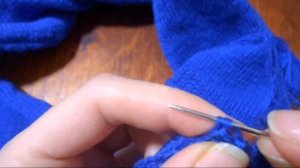 Трикотажный шов, или самый практичный способ сшить вязаные детали!!! Простое платье спицами. Ч.12