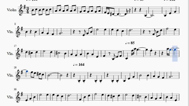 Violin Sheet Music: How to play Merry Go Round of Life (Howl's Moving Castle) by Joe Hisaishi смотреть онлайн