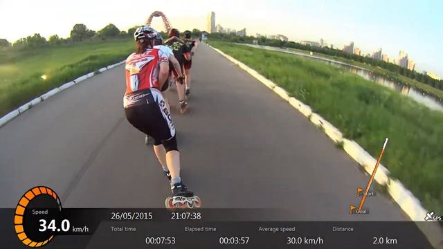 Разминка, вторник 26 мая 2015, гребной канал Крылатское смотреть онлайн