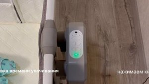 Колыбель-манеж для новорожденных Floopsi. Детская приставная кроватка (с укачиванием)
