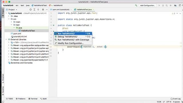 Unit Test with JUnit - Tutorial 1 смотреть онлайн