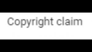 My reaction to copyright claims.