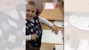 Рисование на свободную тему (урок в 1е классе)