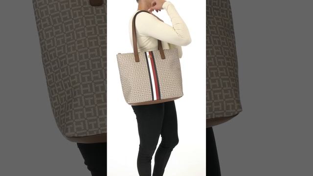 Tommy Hilfiger Rowan II Tote-Coated Square Monogram SKU: 9943133 смотреть онлайн