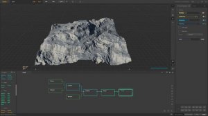 Ландшафт в Gaea. Landscape Gaea. Gaea tutorial. Terrain Gaea