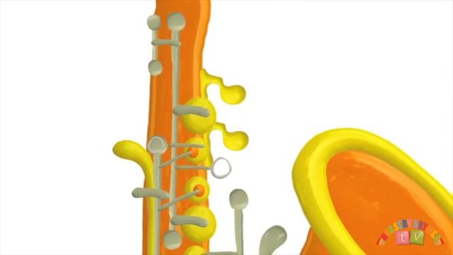 *SAXOPHONE* | Musical Instruments | Nursery Rhymes TV | Music For Kids смотреть онлайн