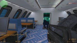Ностальгия CS 1.6 Штурм самолета Boeing 747. Спецназ штурмует самолет чтобы спасти заложников