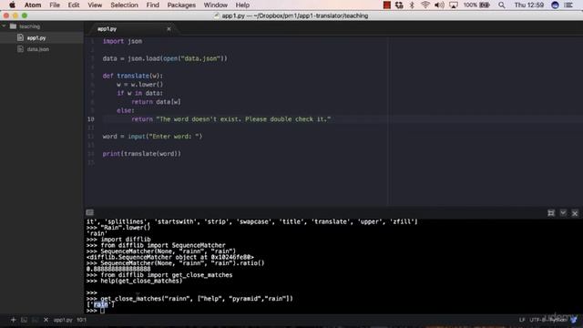 create word dictionary in python - word dictionary using pydictionary api in python - Lesson 25