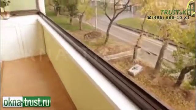 Системы безрамного остекления