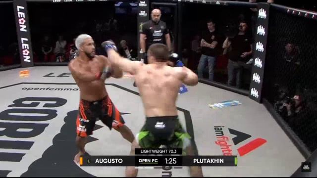 Андрей Аугусто VS Богдан Плутахин | OPEN FC 29 смотреть онлайн