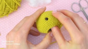 Как вставить глаза вязаной игрушке. Какой стороной крепить заглушки