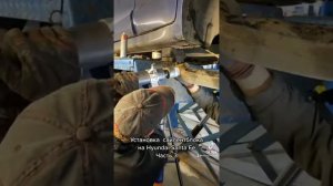Замена сайлентблоков на Hyundai Santa Fe. Часть 2