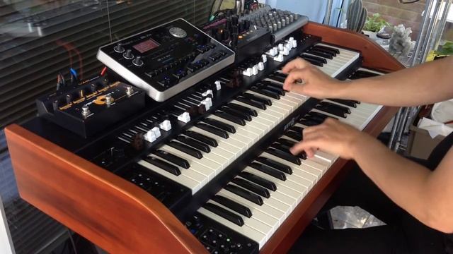 Summer Samba/Desafinado- KeyB Live Organ with Roland BK-7M смотреть онлайн