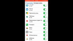 Как отключить сотовый Интернет для определенного приложения на iPhone