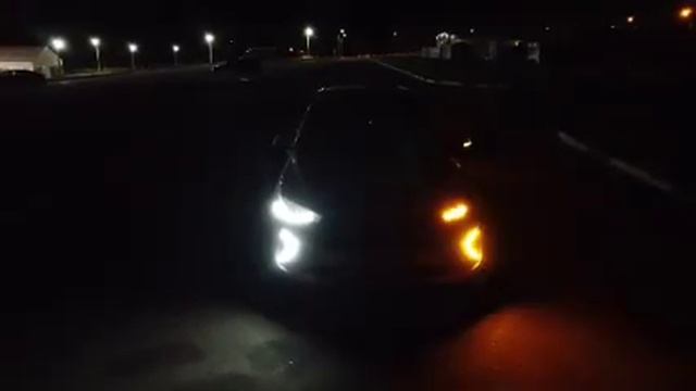 Работа Сабли светодиодной и ДХО в тёмное время Haval F7 смотреть онлайн