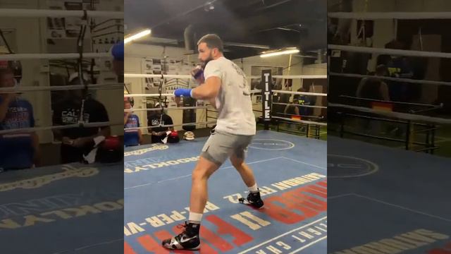 CALEB PLANT IN BEAST MODE TRAINING FOR ANTHONY DIRRELL