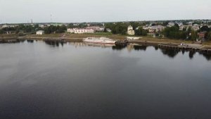 Углич с высоты (Ярославская область), август 2022
