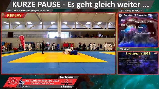Matte 1 - Internationales Luftfahrt Masters - 25.11.2023 - Berlin - Judo Fanpage Nürnberg смотреть онлайн