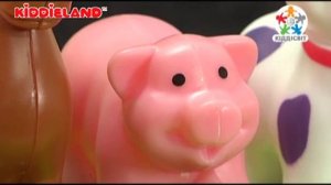 KID 049734 Kiddieland Развивающая игрушка "Ноев ковчег" ( на русском языке, 12 стишков и песенка)