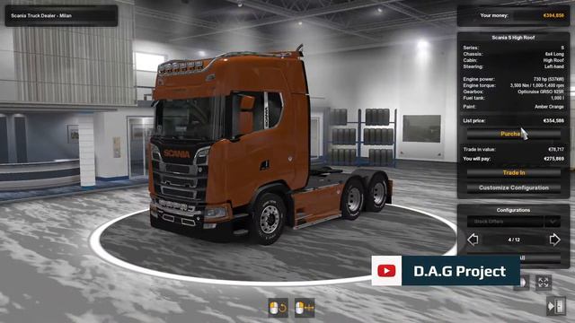 Euro truck simulator 2 v1.37 | Scania S | no Mod Money