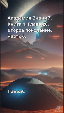 Академия Знаний. Книга 1. Глава 20. Второе поколение. Часть 6.