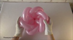 ЦВЕТЫ ИЗ ШАРОВ как сделать букет Balloon Flower Bouquet DIY TUTORIAL Flores con Globos