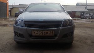 Дхо+поворотники opel astra h