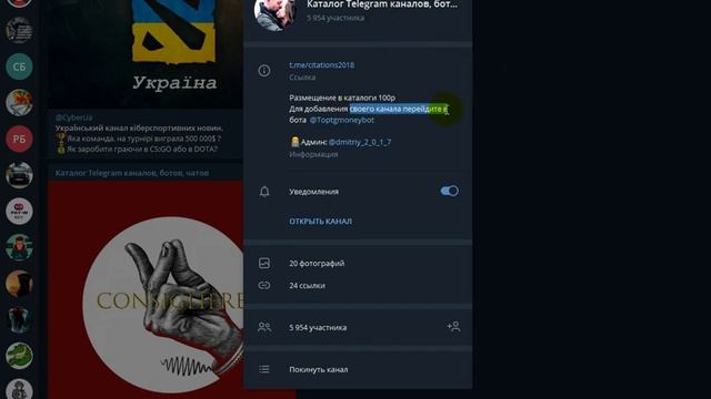 Продвижение Telegram канала с нуля до популярного с помощью ботом TOP TG MONEY
